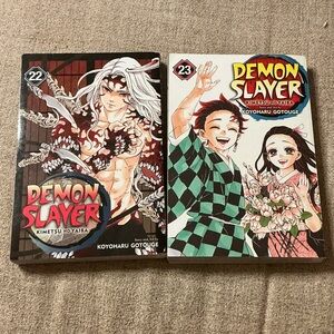Demon Slayer Manga Volumes 22 & 23 Set